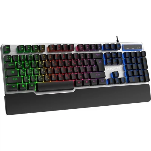 Клавіатура GamePro GK599, Black/Grey - зображення 2