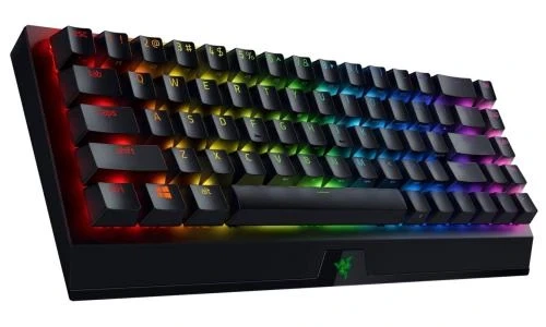 Клавиатура Razer BlackWidow V3 Mini Hyperspeed, Green Switch, механическая, RU (RZ03-03891600-R3R1) - Фото 3 Клавиатура Razer BlackWidow V3 Mini Hyperspeed, Green Switch, механическая, RU (RZ03-03891600-R3R1) - изображение 3
