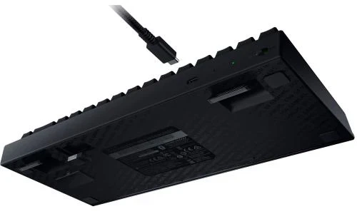 Клавиатура Razer BlackWidow V3 Mini Hyperspeed, Green Switch, механическая, RU (RZ03-03891600-R3R1) - Фото 5 Клавиатура Razer BlackWidow V3 Mini Hyperspeed, Green Switch, механическая, RU (RZ03-03891600-R3R1) - изображение 5