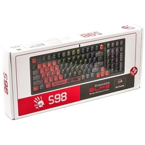 Клавиатура Bloody S98, Sports Red - изображение 7