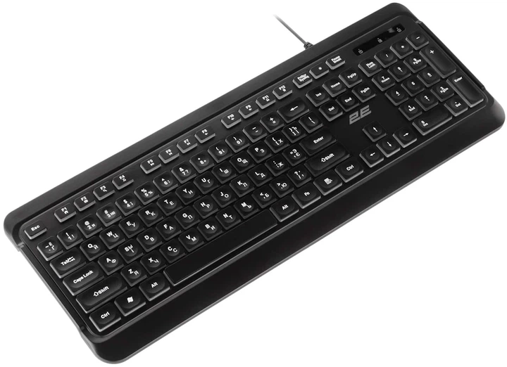 Клавіатура 2E KS120, Black (2E-KS120UB_UA) - зображення 4