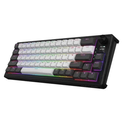 Клавіатура бездротова Hator Skyfall 65 Pro, White/Black (HTK4160UA) - зображення 2