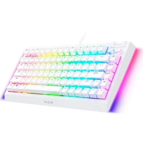 Клавіатура Razer BlackWidow V4 75%, White - зображення 3