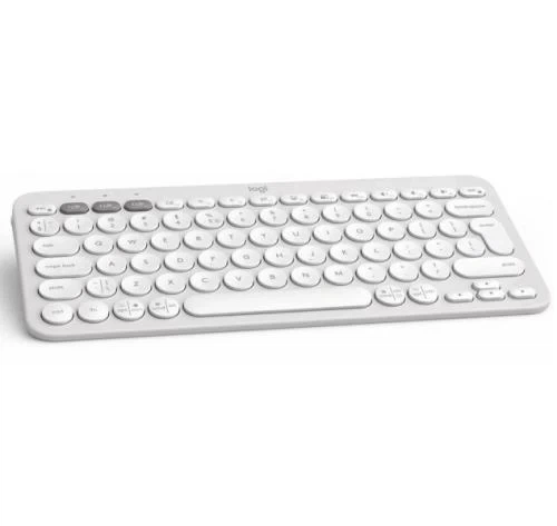 Клавіатура бездротова Logitech Pebble Keys 2 K380s, Tonal White (920-011852) - зображення 3