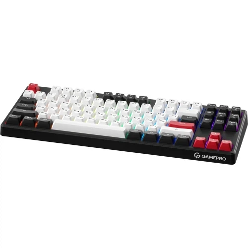 Клавіатура GamePro GK580, Black/White/Red - зображення 4