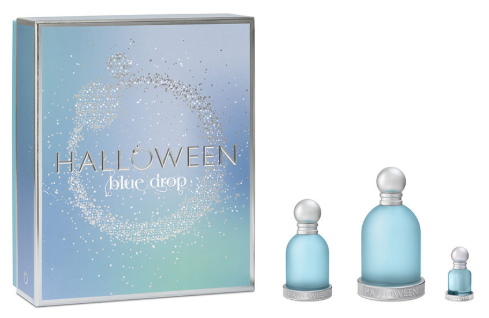 Zestaw damski Halloween Blue Drop Woda toaletowa 100 ml + 30 ml + 4.5 ml (8431754009667) - Zdjęcie 1 Zestaw damski Halloween Blue Drop Woda toaletowa 100 ml + 30 ml + 4.5 ml (8431754009667) - obraz 1