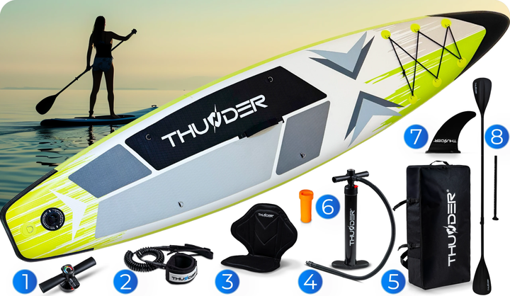 Надувная SUP доска THUNDER VELA 320 см с веслом - изображение 8