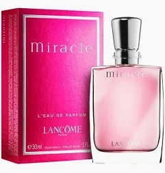 Парфумована вода для жінок Lancome Miracle 30 мл - Фото 1 Парфумована вода для жінок Lancome Miracle 30 мл - зображення 1
