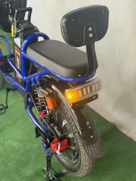Двомісний електровелосипед Ardis Delivery колеса 16” 1000W, вантажопідйомність 150 кг - зображення 5