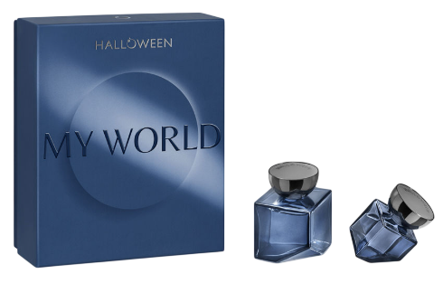 Набір для чоловіків Halloween My World Парфумована вода 125 мл + Парфумована вода 50 мл (8431754010038) - Фото 1 Набір для чоловіків Halloween My World Парфумована вода 125 мл + Парфумована вода 50 мл (8431754010038) - зображення 1