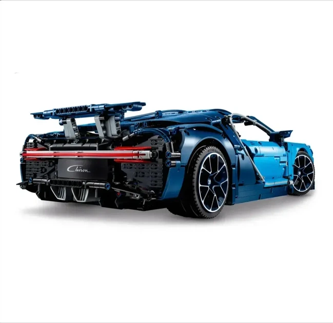 Конструктор з радіокеруванням Bugatti Chiron 3599 деталей - зображення 9
