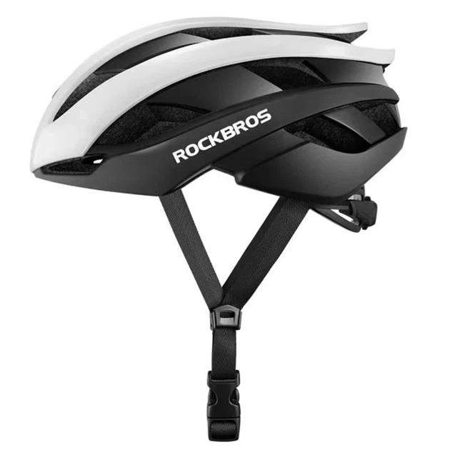 Шолом велосипедний Rockbros розмір L White-Black (10110004001) - зображення 2
