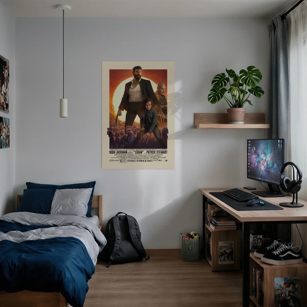 Постер Логан, Росомаха, Logan (2017), супергеройский постер, A3 42×28 см (id0238) - изображение 2