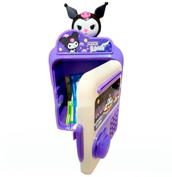 Сейф-копилка Mini Bank Kuromi электронная, детский (G9127) - изображение 3