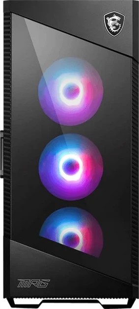 Корпус для ПК MSI MPG Velox 100R / без БЖ / Чорний (101972848) - зображення 2