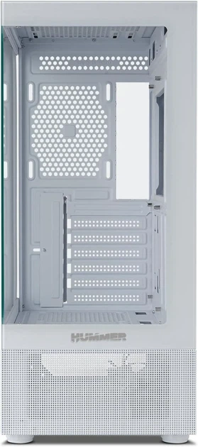 Корпус для ПК NOX XTREME PRODUCTS Hummer Vision Белый (102111956) - изображение 3