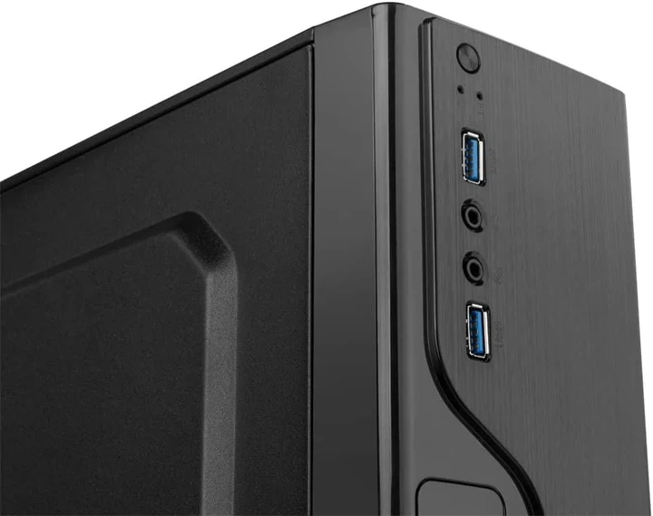 Корпус для ПК NOX Lite070 / БЖ 500 Вт / Черный (102111538) - изображение 4