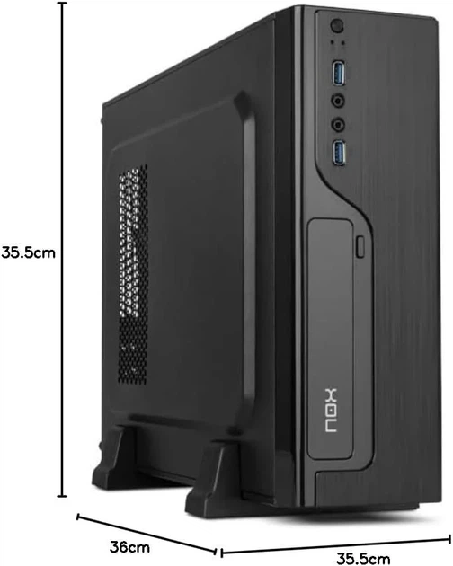 Корпус для ПК NOX Lite070 / БЖ 500 Вт / Черный (102111538) - изображение 8