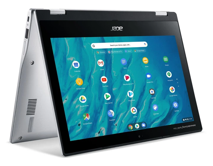 Сенсорний ноутбук 11.6" Acer Chromebook Spin 311 CP311-3H-K5M5 MediaTek MT8183 RAM 4GB eMMC 64GB 15год батарея Chrome OS (UKR) (101630853) - зображення 4