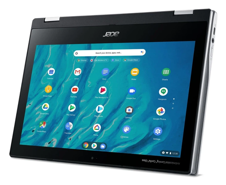 Сенсорний ноутбук 11.6" Acer Chromebook Spin 311 CP311-3H-K5M5 MediaTek MT8183 RAM 4GB eMMC 64GB 15год батарея Chrome OS (UKR) (101630853) - зображення 6