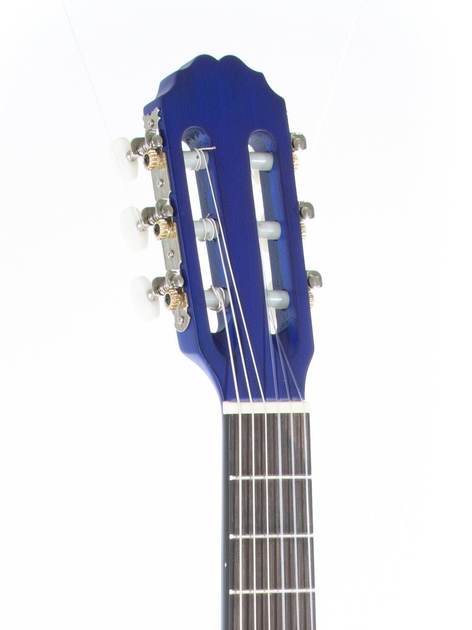 Классическая гитара Gewa Basic 1/2 Transparent Blue - изображение 6