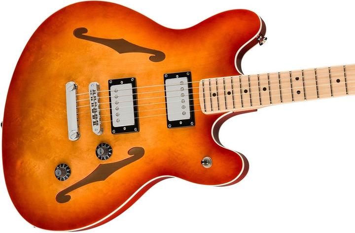 Электрогитара Squier Affinity Series Starcaster Deluxe Sienna Sunburst - изображение 3