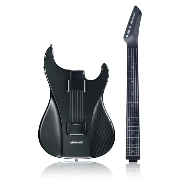 Электрогитара Aeroband Painless Guitar with bag/BK (88960) - Фото 2 Электрогитара Aeroband Painless Guitar with bag/BK (88960) - изображение 2