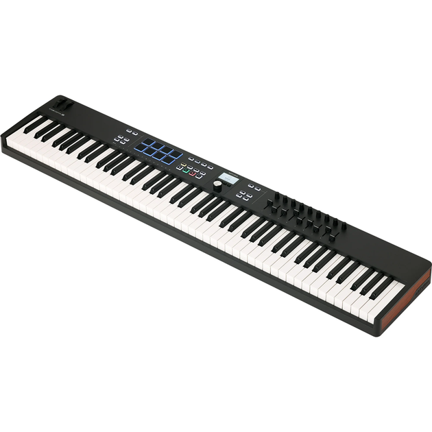 MIDI-клавиатура Arturia KeyLab Essential 88 mk3 (Black) + Arturia Pigments - Фото 3 MIDI-клавиатура Arturia KeyLab Essential 88 mk3 (Black) + Arturia Pigments - изображение 3
