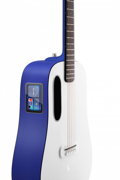 Электроакустическая гитара Lava Me play (36") Deep Blue / Frost White - изображение 5