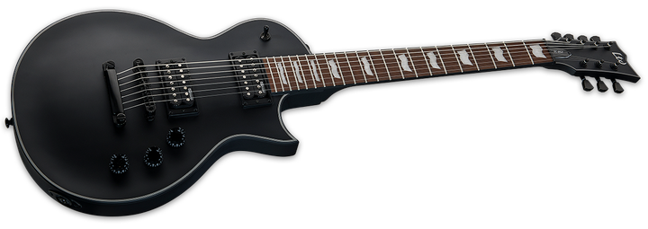 Електрогітара LTD EC-257 (Black Satin) - зображення 3