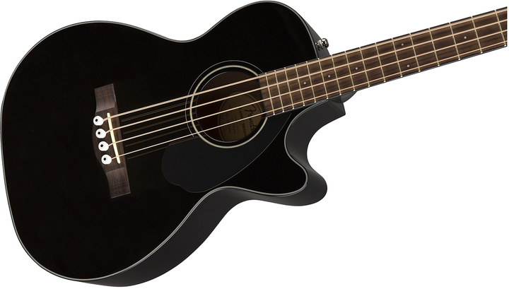 Бас-гітара Fender CB-60SCE Black WN - зображення 3