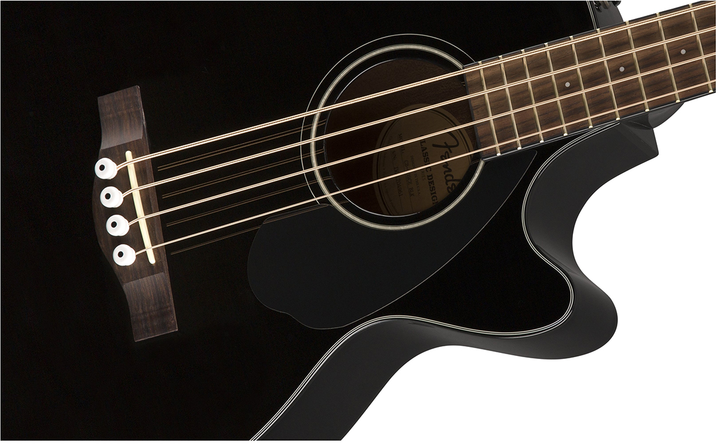 Бас-гітара Fender CB-60SCE Black WN - зображення 4