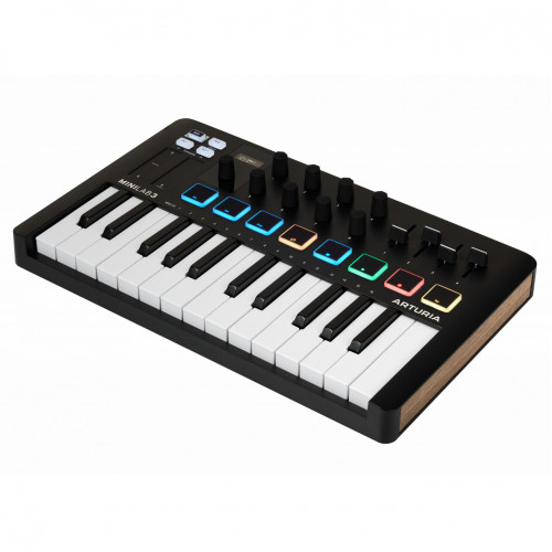 MIDI клавиатура Arturia MiniLab 3 Black Edition + Arturia Analog Lab V - изображение 2