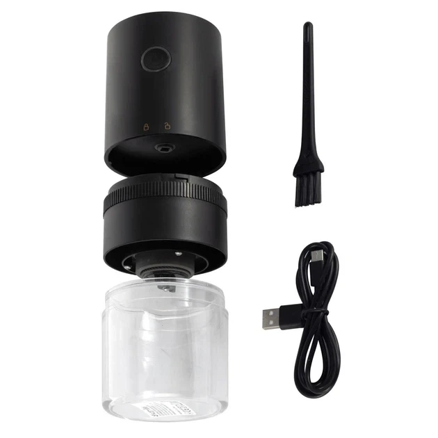 Кофемолка аккумуляторная Kamille KM-6733 черная - изображение 3