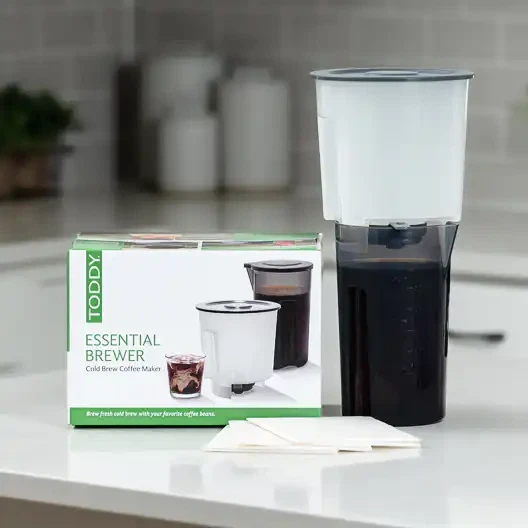 Система Toddy Essential Brewer 2 л для cold brew, BPA-free пластик, графин и 3 фильтра (DA55CCA5185E) - изображение 2