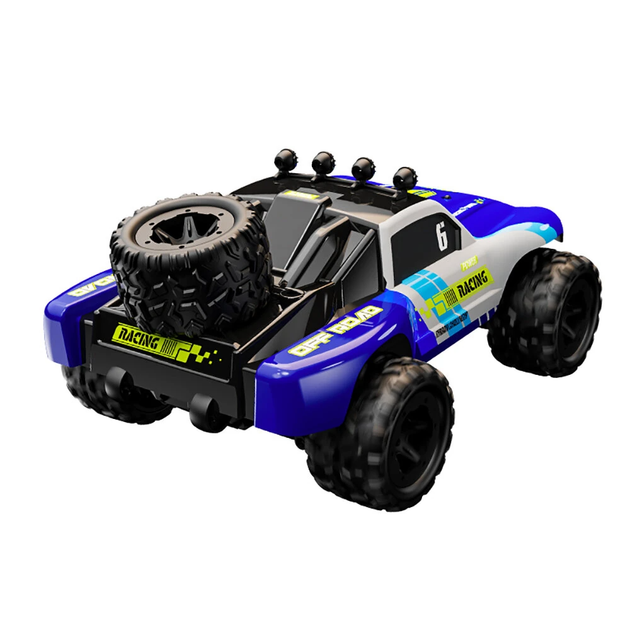 Машинка на радиоуправлении KFPLAN KF19-B 1:18 4WD до 30 км/ч, RC монстр-трак, внедорожник на пульте, полный привод - изображение 3