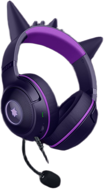 Навушники Razer Kraken Kitty V2 Gengar Edition (RZ04-04730300-R3M1) - зображення 2