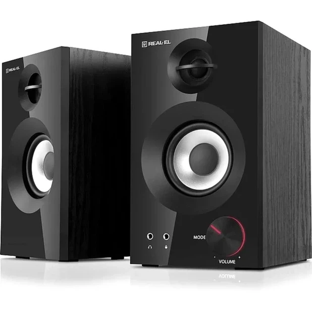 Акустична система REAL-EL S-420 Black - Фото 1 Акустична система REAL-EL S-420 Black - изображение 1