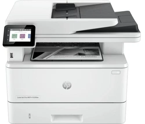 БФП лазерний ч/б A4 HP LaserJet Pro 4103fdw, Grey (2Z629A) - зображення 2