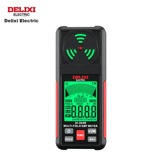 DELIXI ELECTRIC Тестер електромагнітного випромінювання, високочастотний DI504A, детектор випромінювання електромагнітного поля для домашнього використання - Фото 10 DELIXI ELECTRIC Тестер електромагнітного випромінювання, високочастотний DI504A, детектор випромінювання електромагнітного поля для домашнього використання - изображение 10