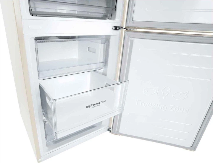 Холодильник LG GC-B459SECL 1,86мxБежевий колір - зображення 6