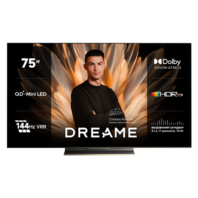 Телевизор Dreame Aura Mini LED 4K TV 75S100 - Фото 1 Телевизор Dreame Aura Mini LED 4K TV 75S100 - изображение 1