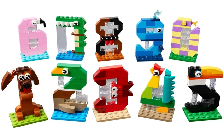 Конструктор Lego Iconic Цифры на день рождения, 281 деталей 40807 - Фото 7 Конструктор Lego Iconic Цифры на день рождения, 281 деталей 40807 - изображение 7
