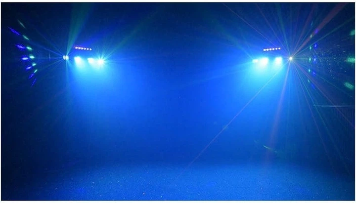Набір сценічного освітлення Light4Me Belka LED PAR Derby Laser (5907780147701) - зображення 8