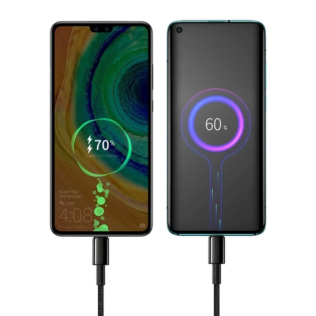 Кабель Baseus Power Delivery Quick Charge USB-C to USB-C 1m Black (CATWJ-01) - Фото 15 Кабель Baseus Power Delivery Quick Charge USB-C to USB-C 1m Black (CATWJ-01) - изображение 15