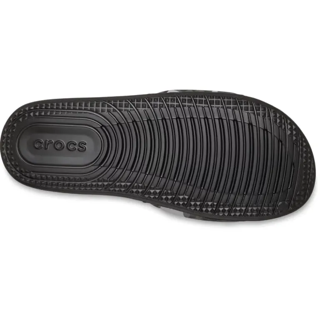 Чоловічі Крокс Шльопанці Камуфляж Слайд Чорні Crocs All Day Camouflage Slide Black/Grey (46-47, чорний) - Фото 6 Чоловічі Крокс Шльопанці Камуфляж Слайд Чорні Crocs All Day Camouflage Slide Black/Grey (46-47, чорний) - зображення 6