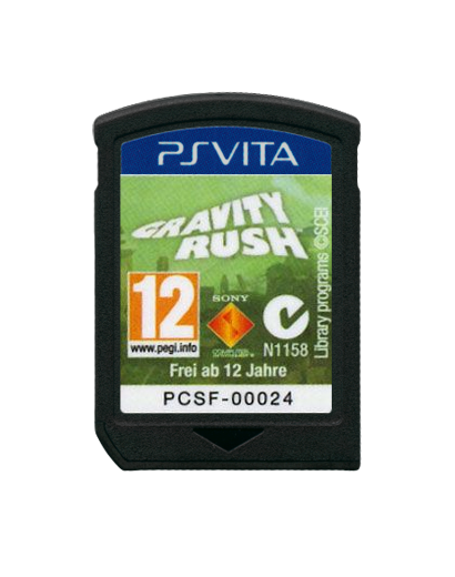 Игра Sony PlayStation Vita Gravity Rush Английская Версия Только Картридж Б/У - Фото 1 Игра Sony PlayStation Vita Gravity Rush Английская Версия Только Картридж Б/У - изображение 1