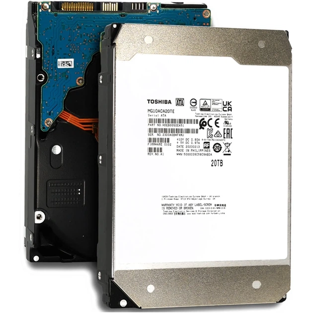 Жорсткий диск Toshiba Enterprise 20TB 3.5" SATA III (MG10ACA20TE) - зображення 3