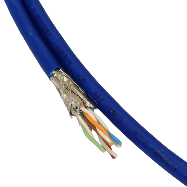 Кабель S-FTP 1000-22 4P Everon, кат. 7А, LSZH, FRNC (Dca), синій, 250 м, Corning - Фото 1 Кабель S-FTP 1000-22 4P Everon, кат. 7А, LSZH, FRNC (Dca), синій, 250 м, Corning - зображення 1