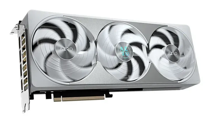 Видеокарта Gigabyte GeForce RTX 5080 AERO SFF OC (GV-N5080AERO OC-16GD) - Фото 3 Видеокарта Gigabyte GeForce RTX 5080 AERO SFF OC (GV-N5080AERO OC-16GD) - изображение 3